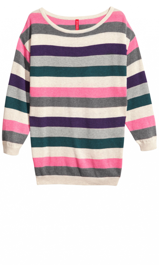 H&M Striped Jumper, £9.99