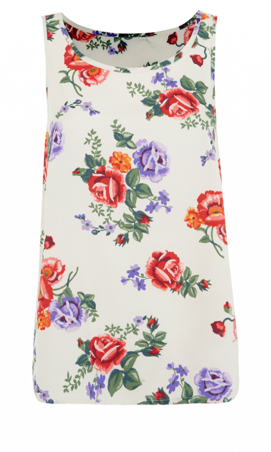 Primark Floral Vest, £4