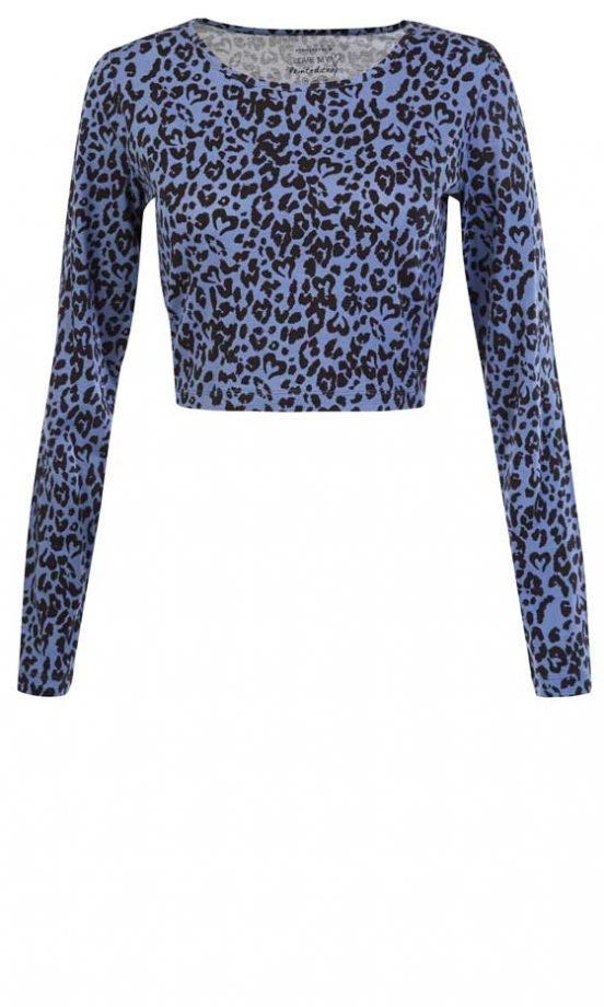 Primark Cropped Leopard Top, £4.50