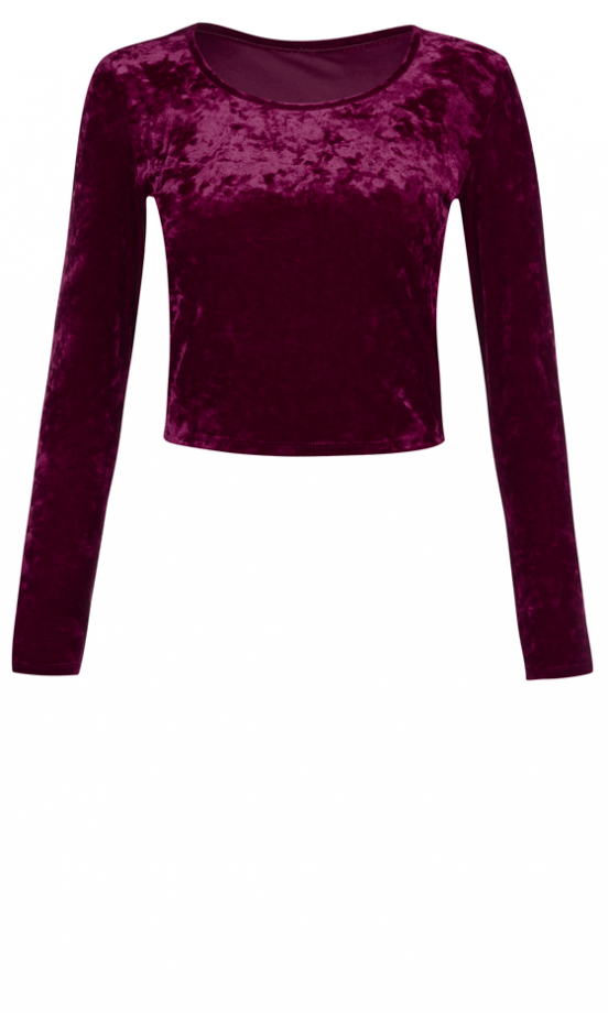 Primark Velvet Top, £6