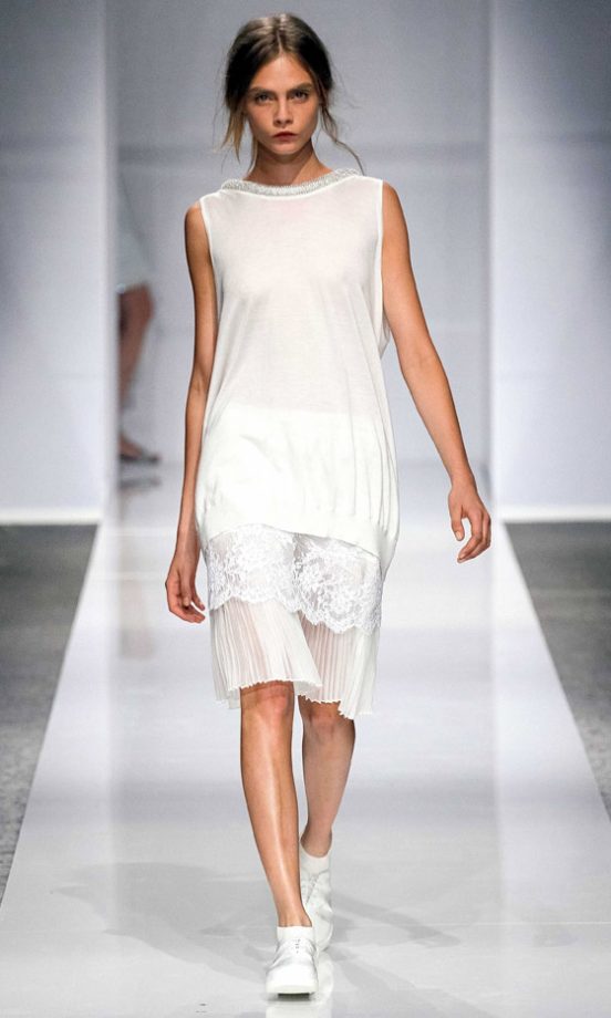 Cara Delevingne At The Ports 1961 SS13 Show At Milan Fashion Week, 2012