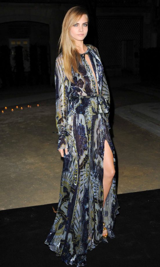 Cara Delevingne At LE BAL Party At Paris Fashion Week SS13, 2012