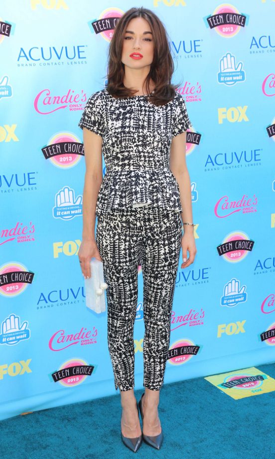 Crystal Reed At The Teen Choice Awards, 2013