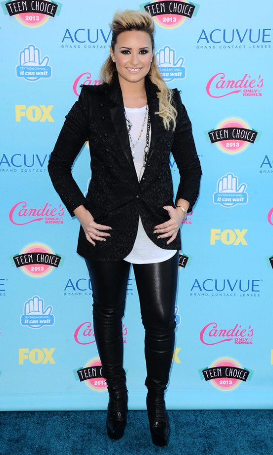 Demi Lovato At The Teen Choice Awards, 2013