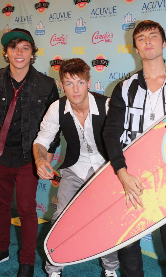 Emblem3 At The Teen Choice Awards, 2013