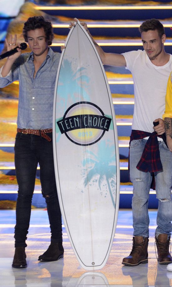Harry Styles And Liam Payne At The Teen Choice Awards, 2013