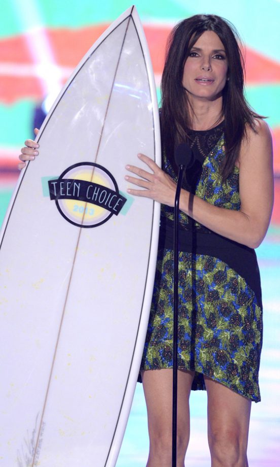 Sandra Bullock At The Teen Choice Awards, 2013