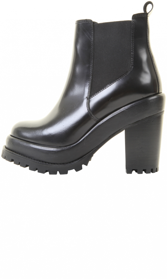 Office AW13 Black Patent Ankle Boots, £110