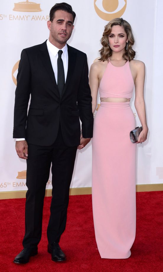 Bobby Cannavale And A Calvin-Klein-Clad Rose Byrne At The Emmy Awards, 2013