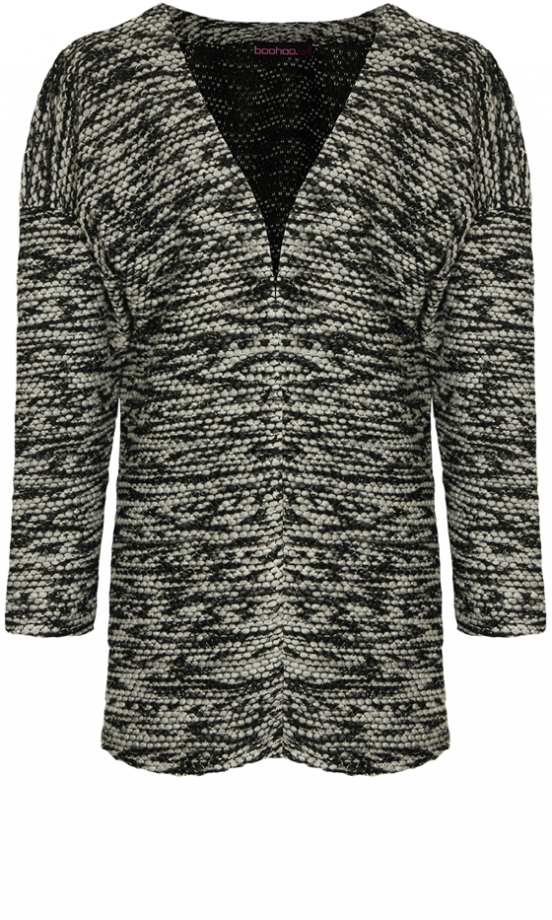 Boohoo AW13 Textured Knit Open Cardigan, £30