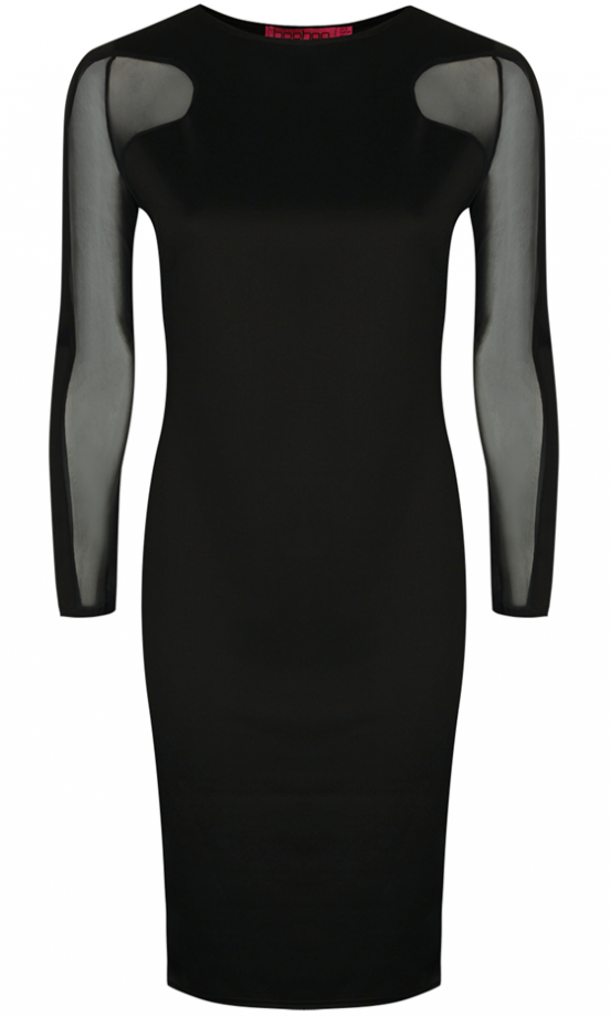Boohoo AW13 Mesh Bodycon Dress, £20