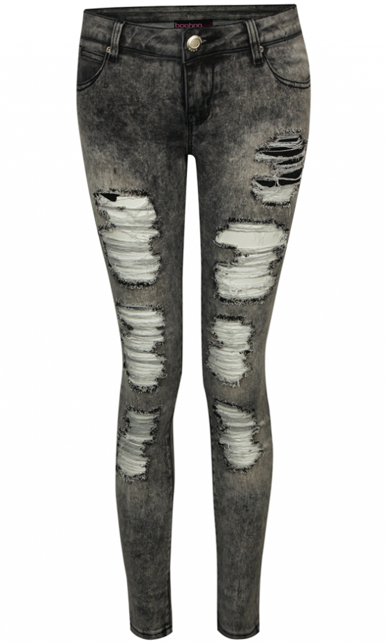 Boohoo AW13 Distressed Skinny Jeans, £25