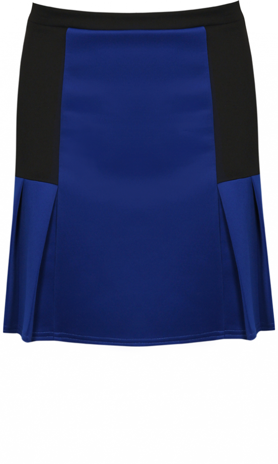 Boohoo AW13 Pleated Scuba Mini Skirt, £8