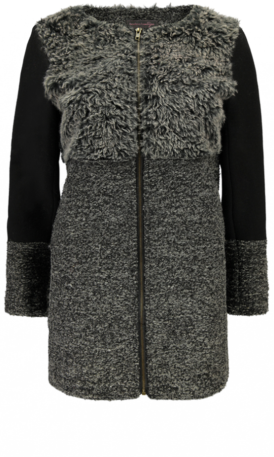 Boohoo Boutique AW13 Textured Coat, £60