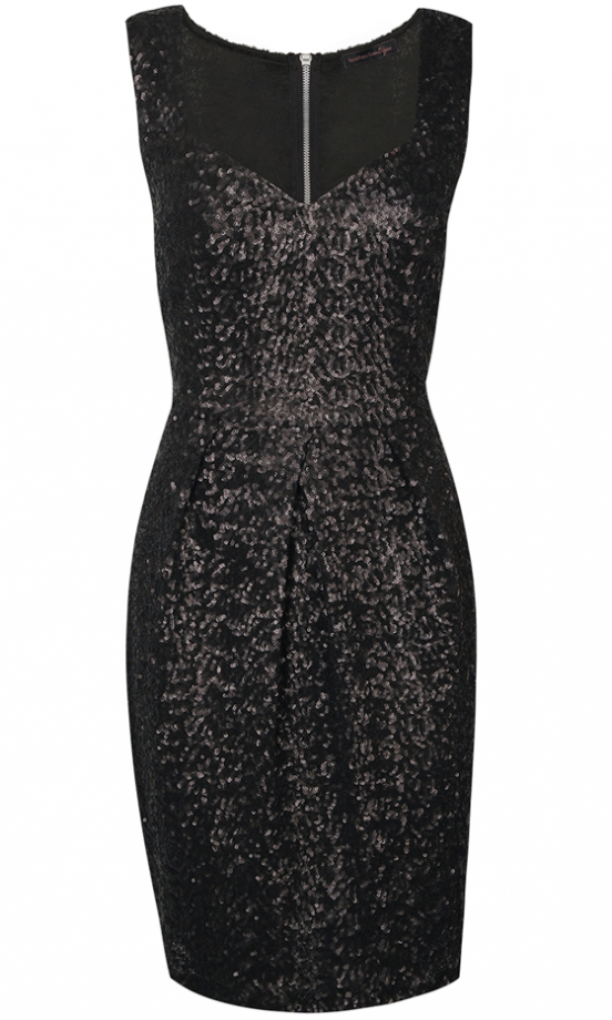Boohoo Boutique AW13 Sequin Sweatheart Dress, £40