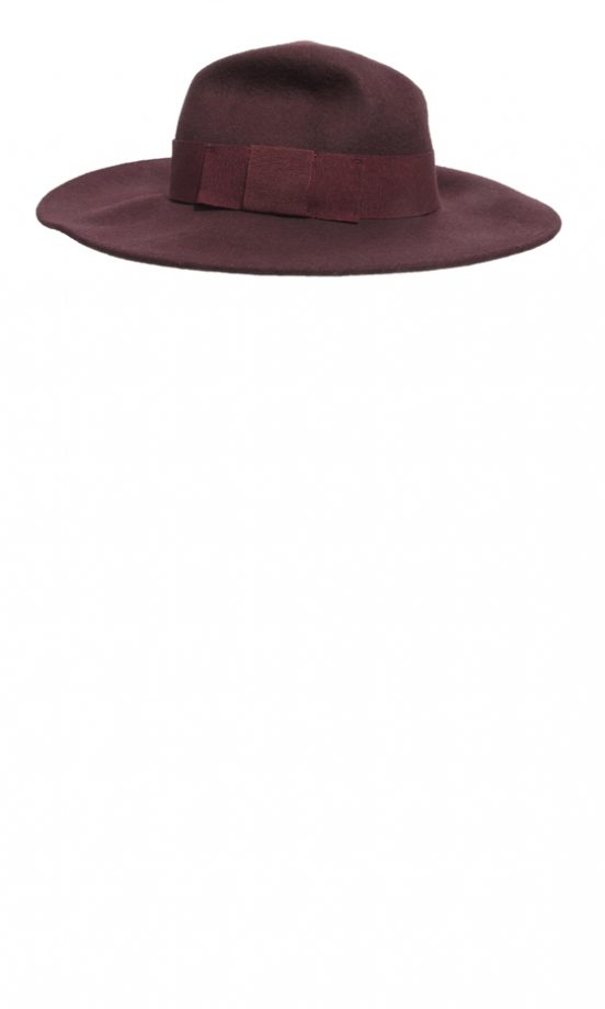 Catarzi At Asos Burgundy Fedora, £30