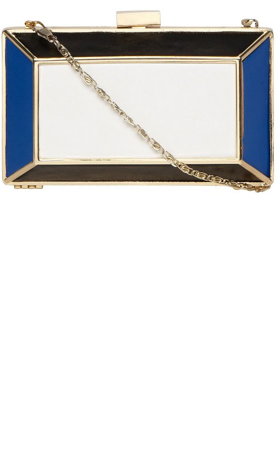 Dorothy Perkins Colourblock Clutch, £25