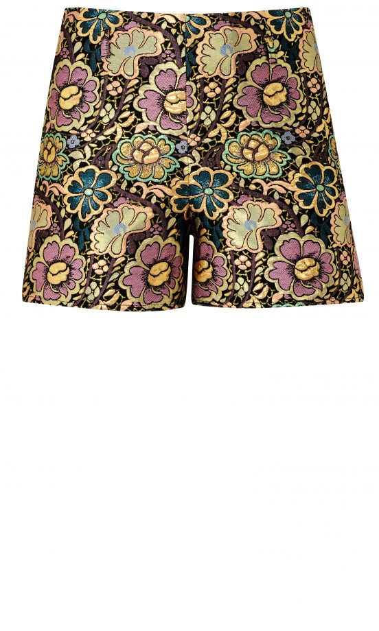 Miss Selfridge Embroided Flower Shorts