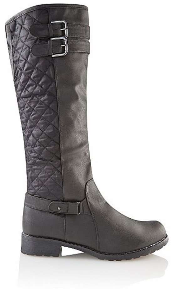 George Quilted Long Leg Boots, £26