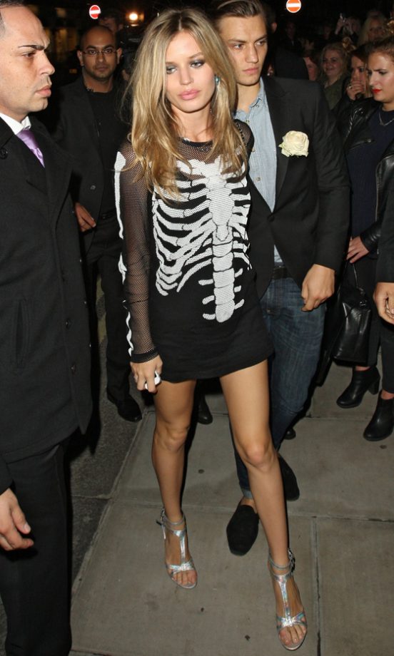 Georgia May Jagger At London Fashion Week, 2013