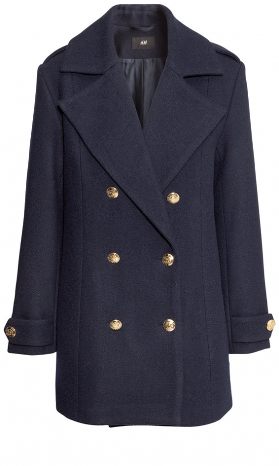 H&M Reefer Jacket, £39.99