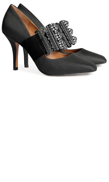 H&M Embellished Court Shoe, £69.99