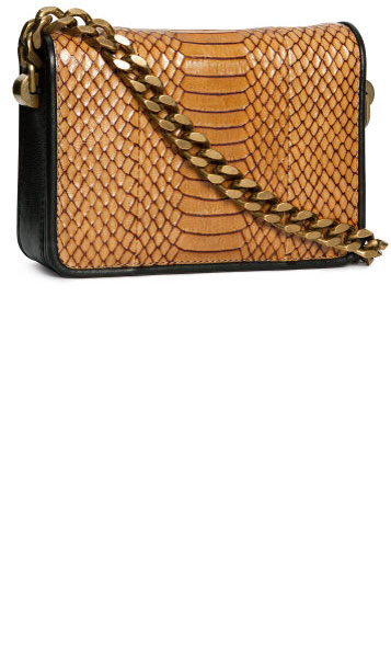 H&M Snake Skin Shoulder Strap Bag, £59.99