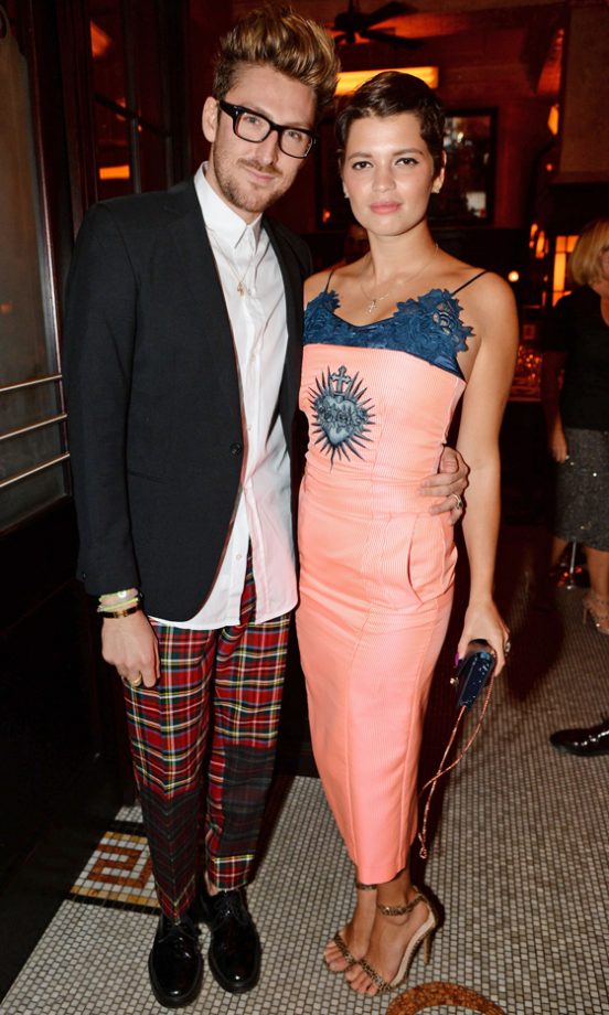Henry Holland And Pixie Geldof At London Fashion Week, 2013
