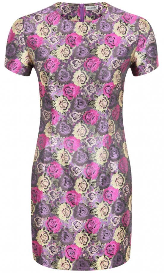 Missguided AW13 Rose Brocade Dress