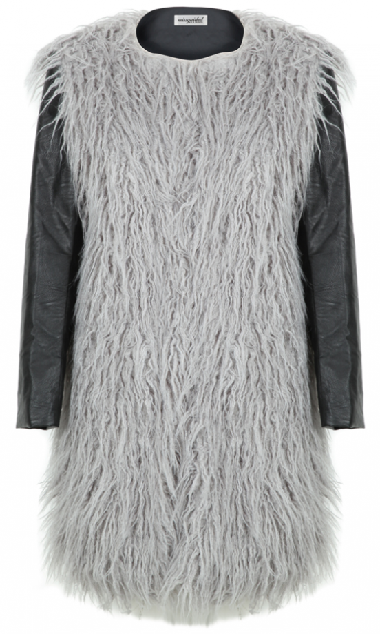 Missguided AW13 Contrast Sleeve Coat