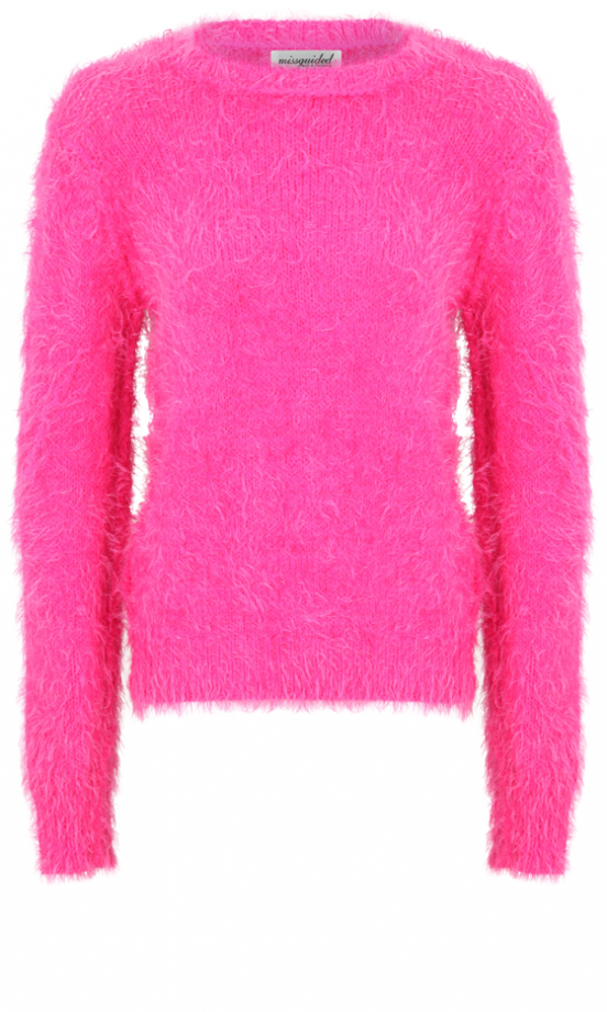 Missguided AW13 Neon Pink Jumper