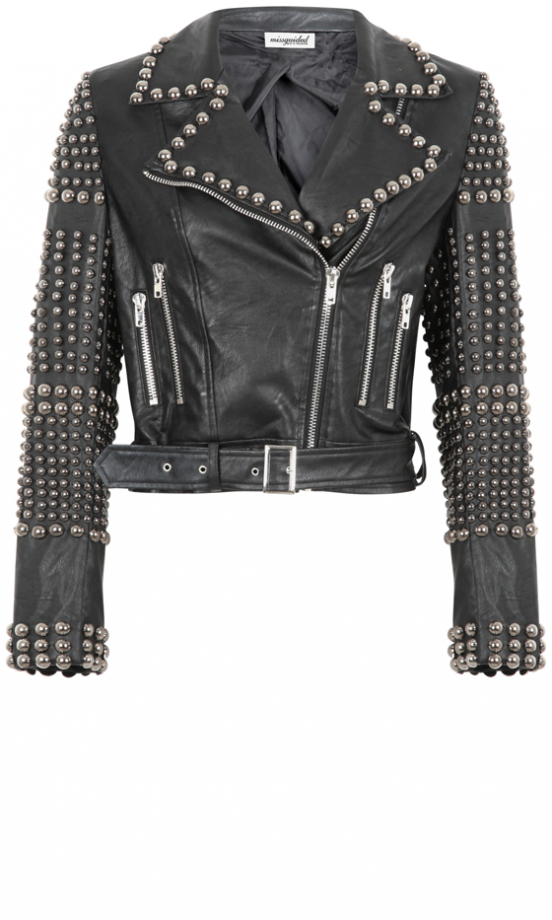 Missguided AW13 Studded Biker Jacket, £89.99