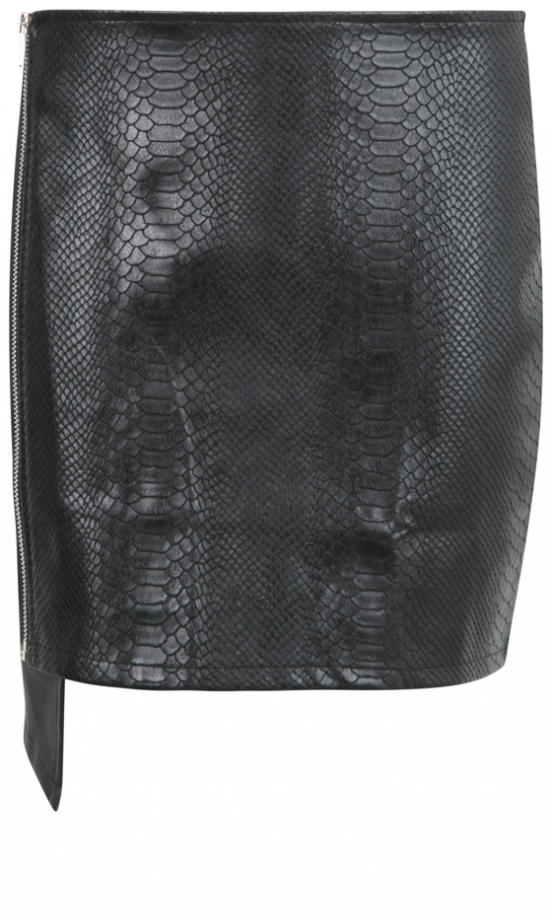 Missguided AW13 Snake Skin Mini Skirt