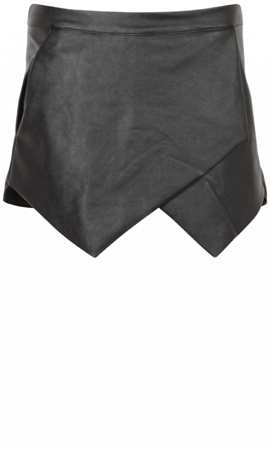 Missguided AW13 Leather Look Skort, £21.99