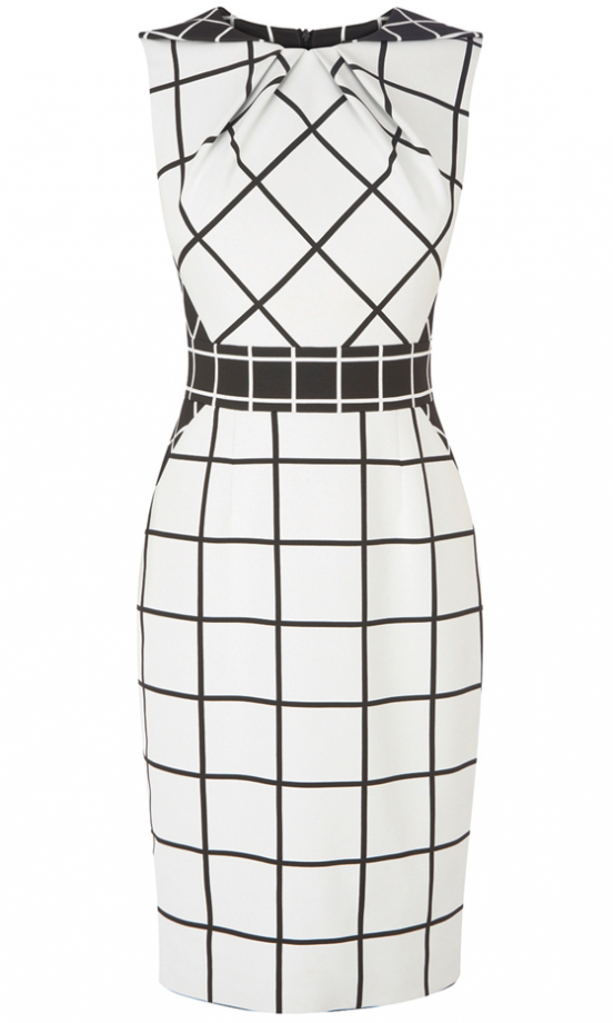 Karen Millen Check Dress, £160