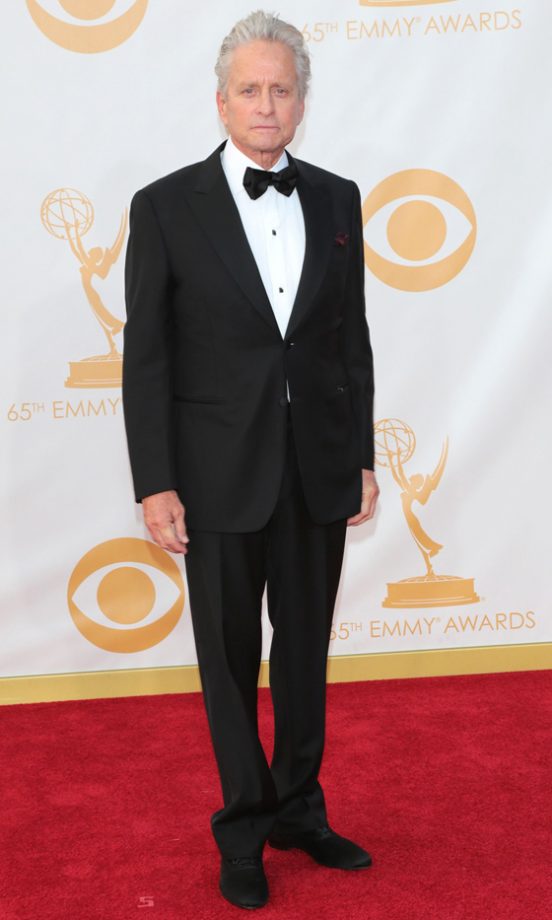 Michael Douglas At The Emmy Awards, 2013