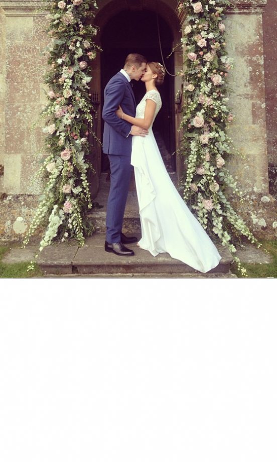 Millie Mackintosh's Wedding: Professor Green And Millie Share A Newlyweds Smooch