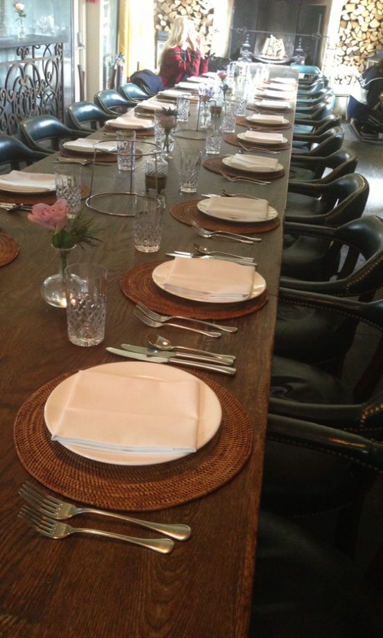 Millie Mackintosh's Wedding: Inside The Dining Room