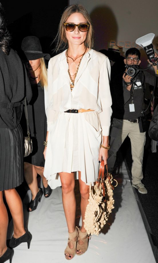 Olivia Palermo At New York Fashion Week, 2013
