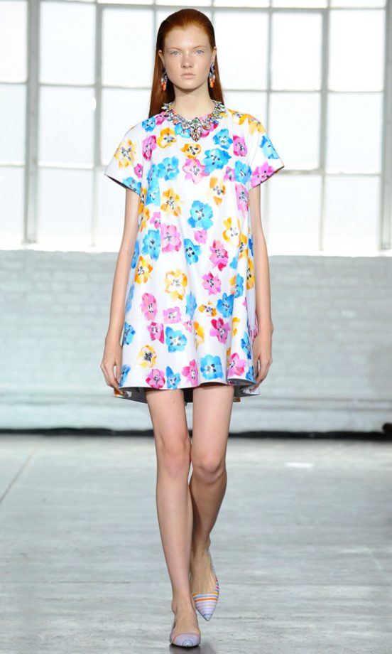 Tanya Taylor SS14 Show At New York Fashion Week, 2013