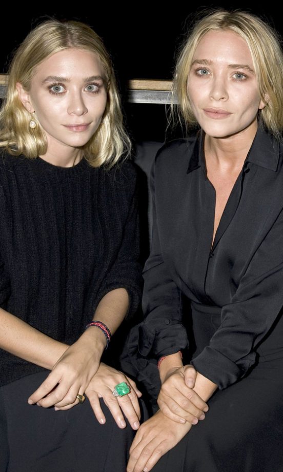 Ashley Olsen And Mary-Kate Olsen At New York Fashion Week, 2013