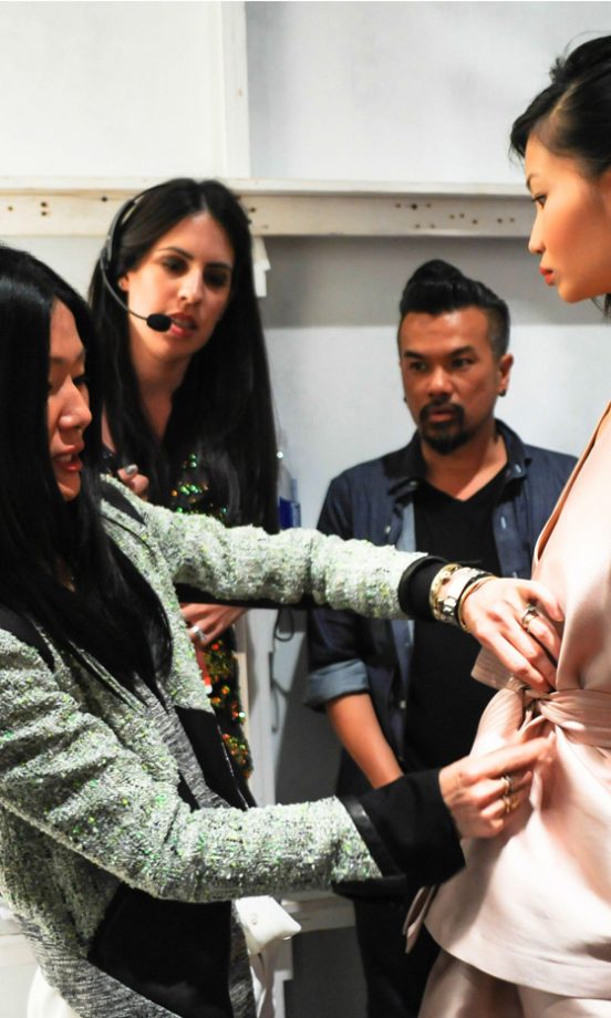 Backstage At Marissa Webb's SS14 Show At New York Fashion Week, 2013