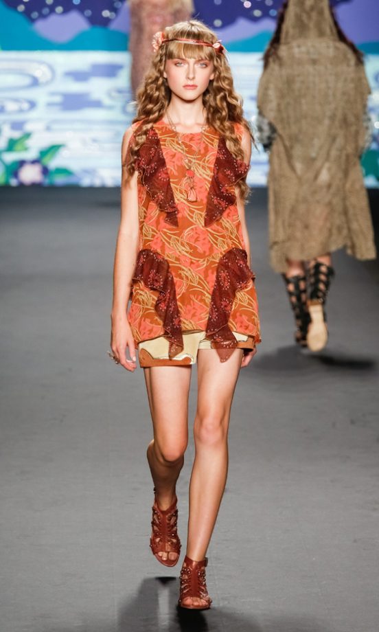 Anna Sui's SS14 Show At New York Fashion Week, 2013