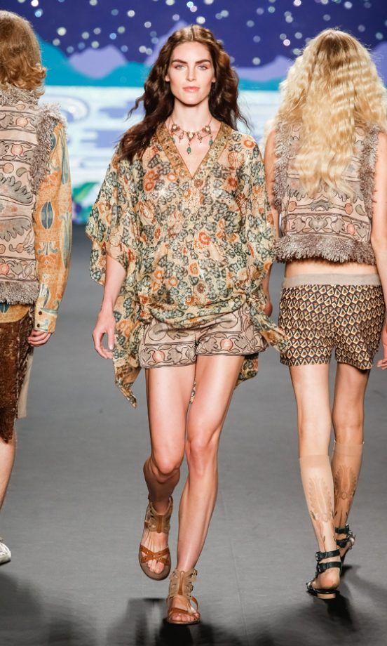 Anna Sui's SS14 Show At New York Fashion Week, 2013