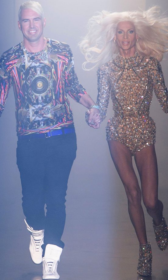 David Blond And Phillipe Blond At Made Presents The Blonds' SS14 Show, New York Fashion Week, 2013