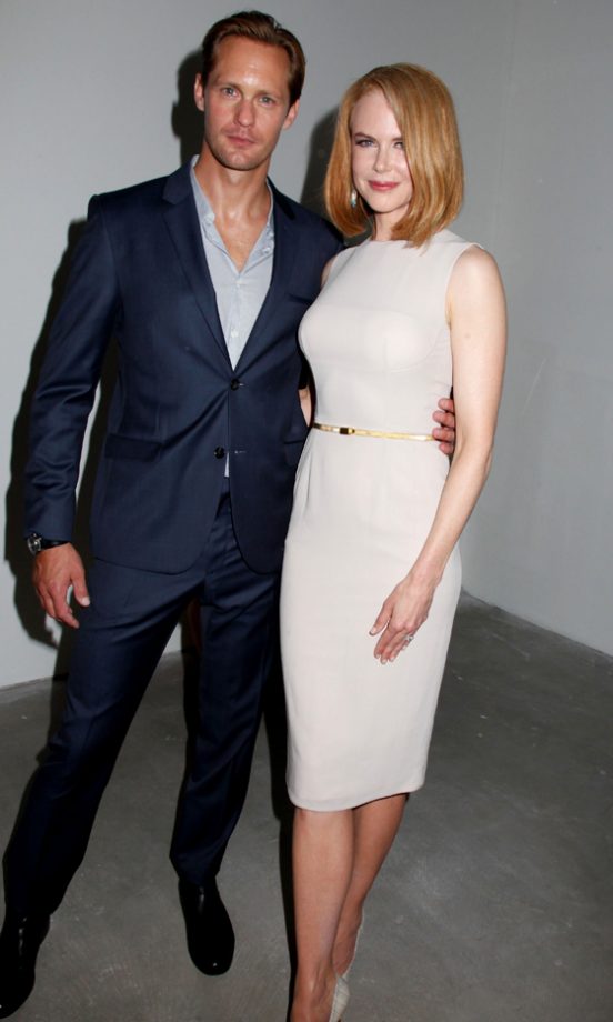 Alexander Skarsgard and Nicole Kidman At Calvin Klein's SS14 Show, New York Fashion Week, 2013