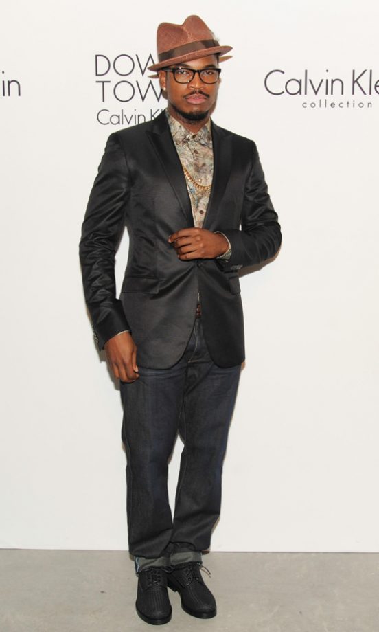 Ne-Yo At Calvin Klein's SS14 Show, New York Fashion Week, 2013