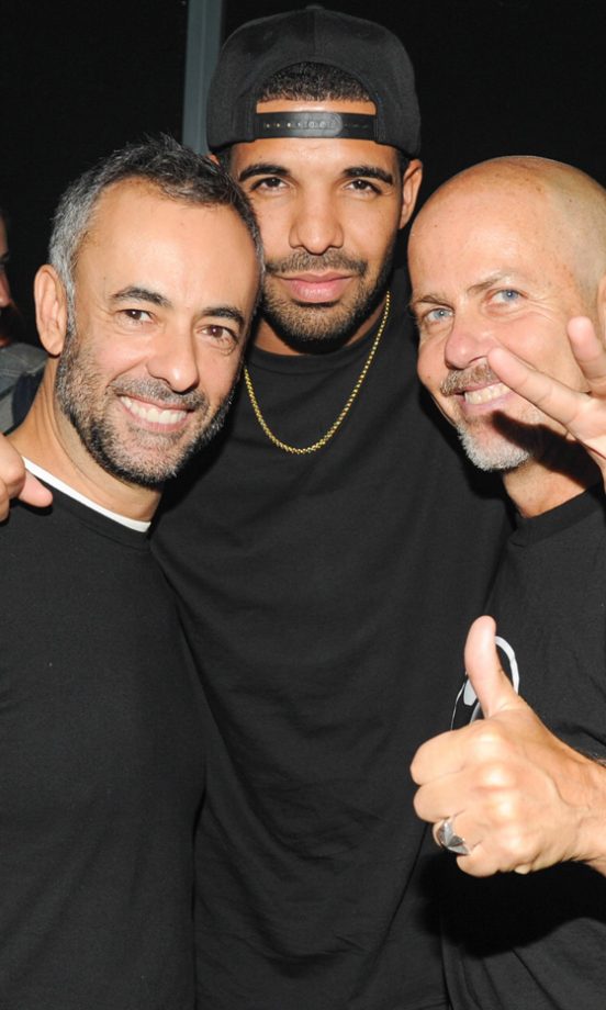 Italo Zucchelli, Drake, Francisco Costa At Calvin Klein's After Party, New York Fashion Week, 2013