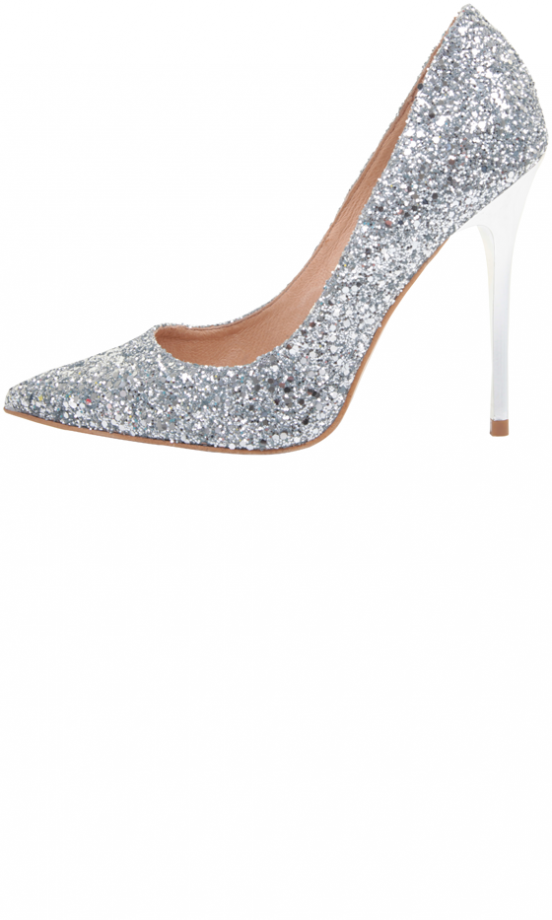 Office AW13 Silver Glitter Courts, £65