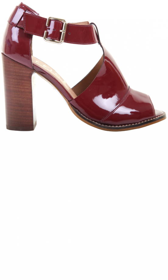 Office AW13 Burgundy Cut Out Heels, £65